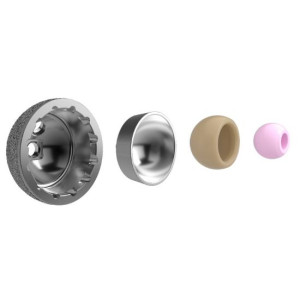 Система для ендопротезування кульшового суглобу з подвійною мобільністю DMH